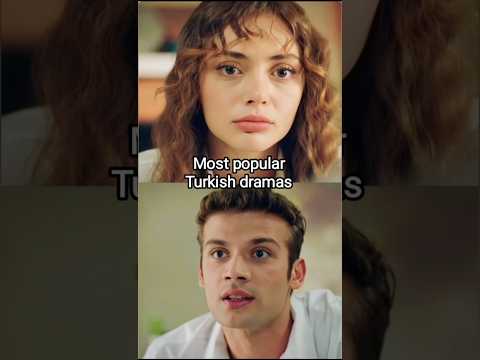 Most popular Turkish dramas with English subtitles 💕 #turkishseries #canyaman #shorts