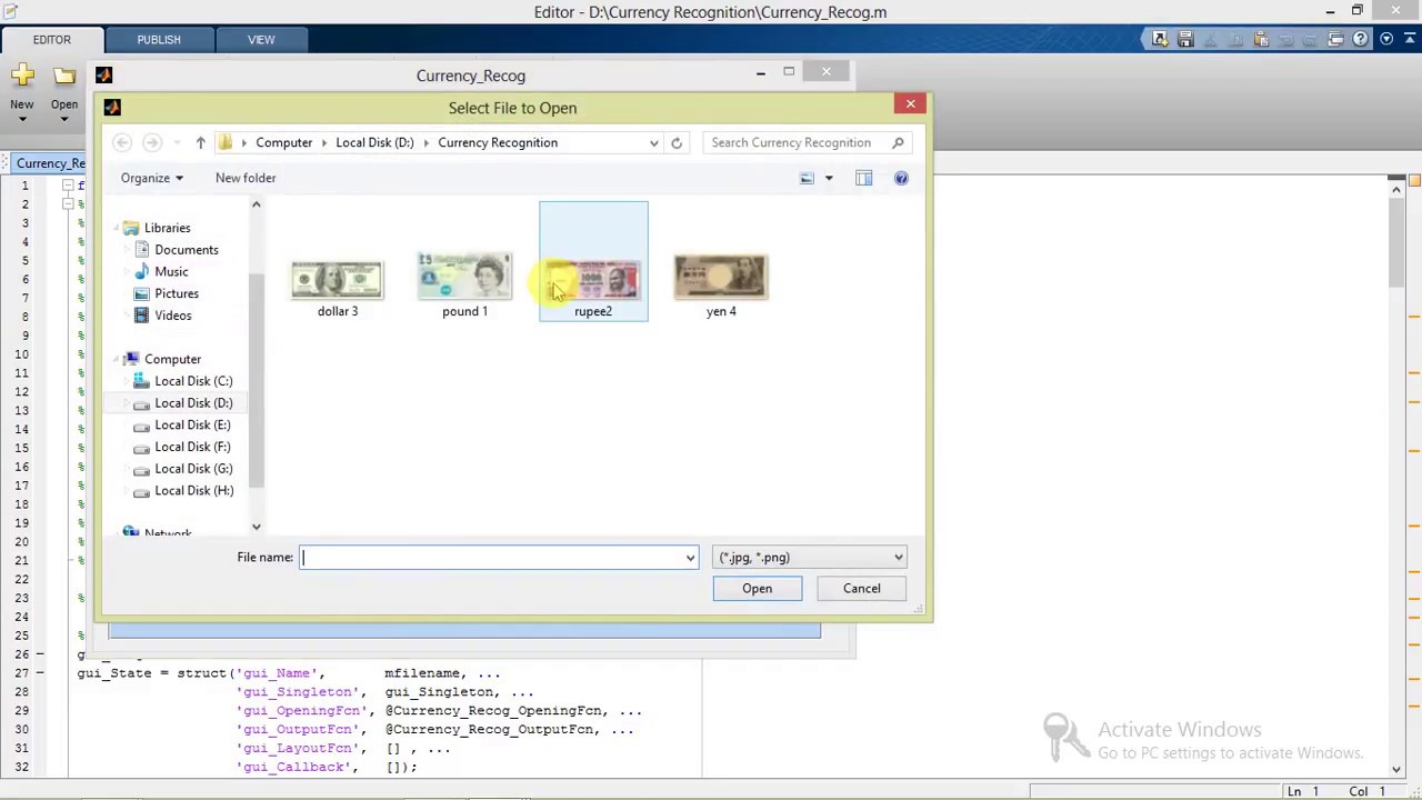 Advanced Currency Recognition System Using Image Processing in MATLAB π°