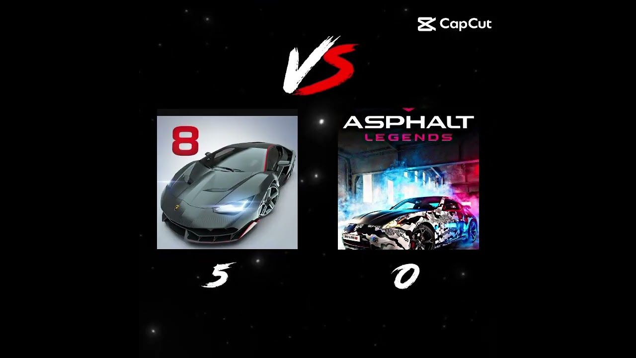Asphalt 8 vs Asphalt 9 Legends 🚗