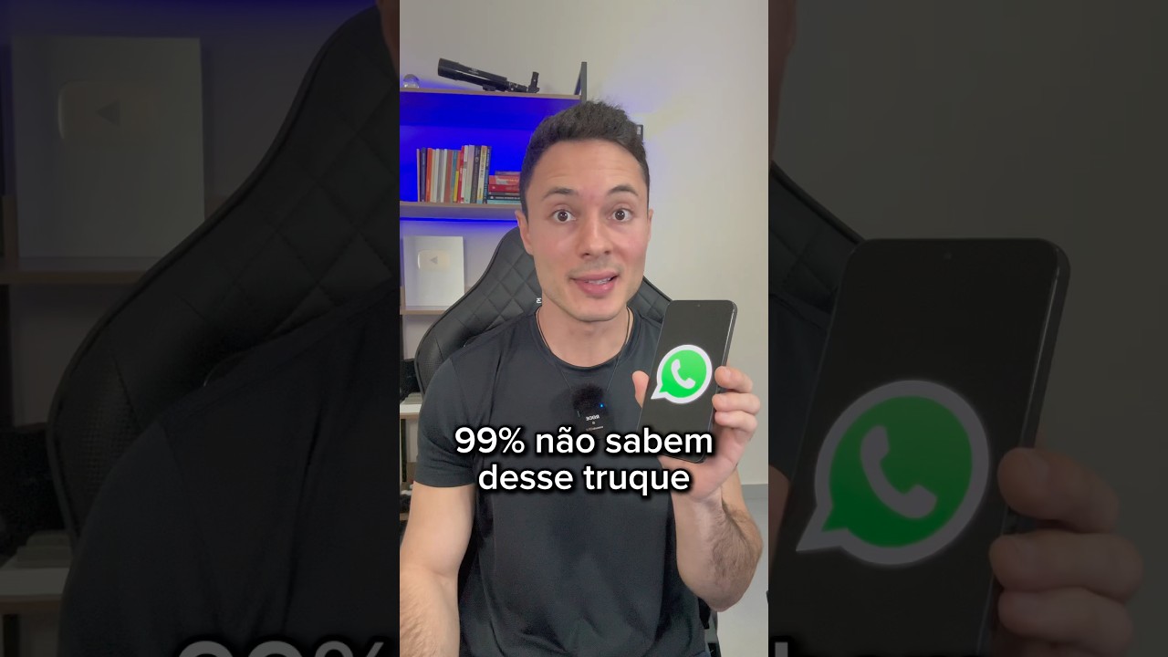 99% das pessoas não sabem desse truque de WhatsApp #dicas #celular #whatsapp