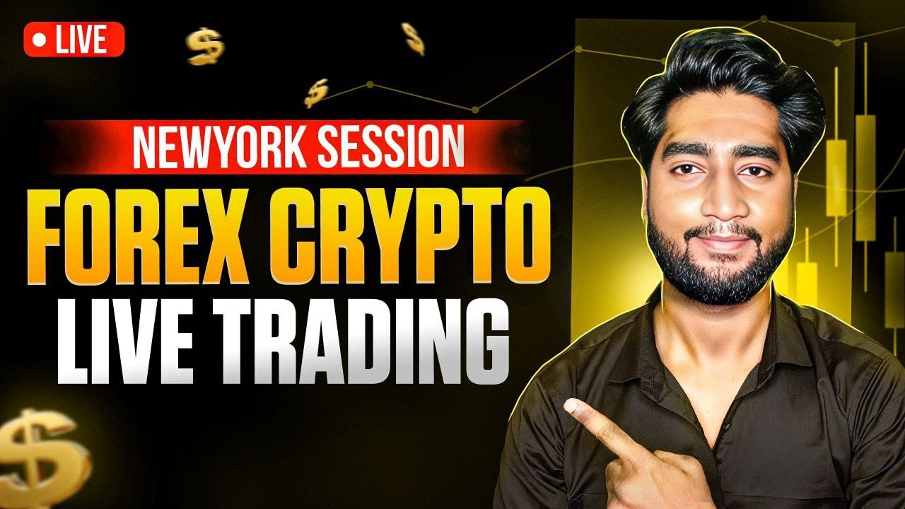 🔥 Live Gold & Bitcoin Trading Session | Real-Time Market Insights during New York Session