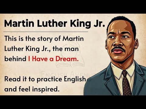 Martin Luther King's Story || Learn English Through Story Level 3 🔥 || English Listening Practice ✅