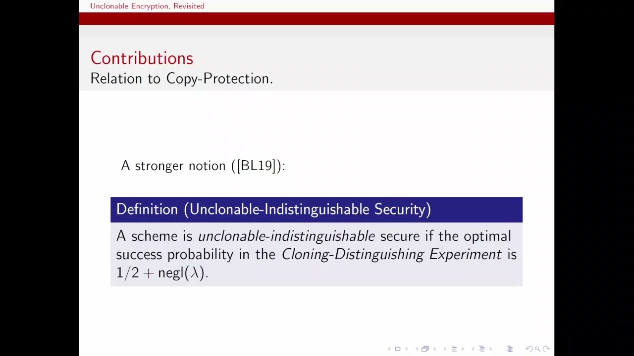 Unclonable Encryption Explained: Insights from TCC 2021 🛡️