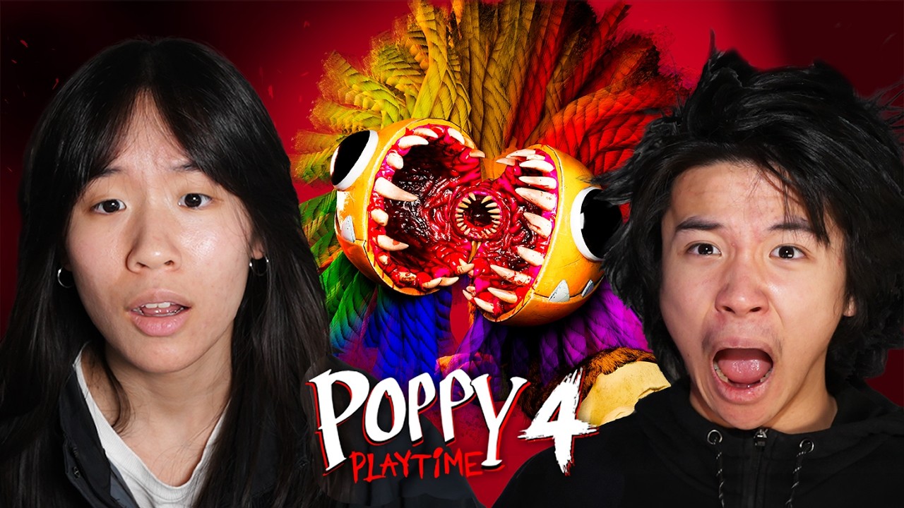 Playing Poppy Playtime Chapter 4 with Tech Joyce 🎮