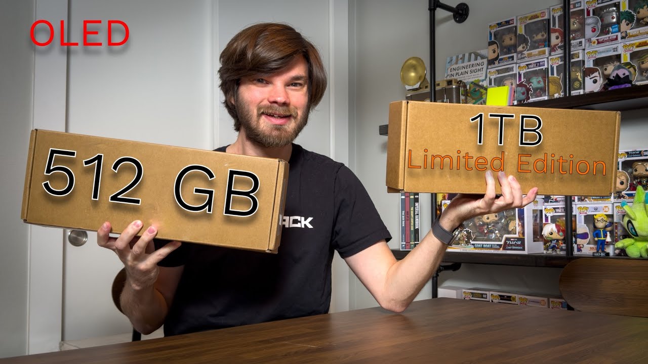 Steam Deck OLED 1TB & 512GB Unboxing 🎮