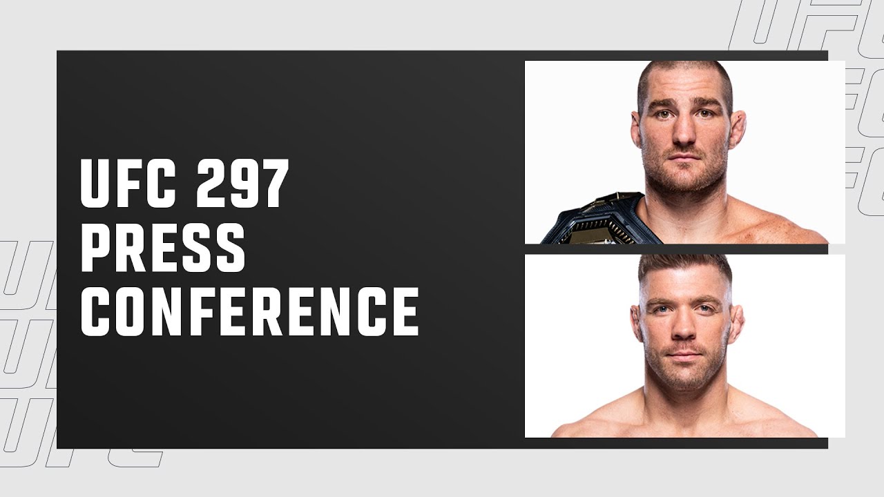 UFC 297: Live Pre-Fight Press Conference 🥊