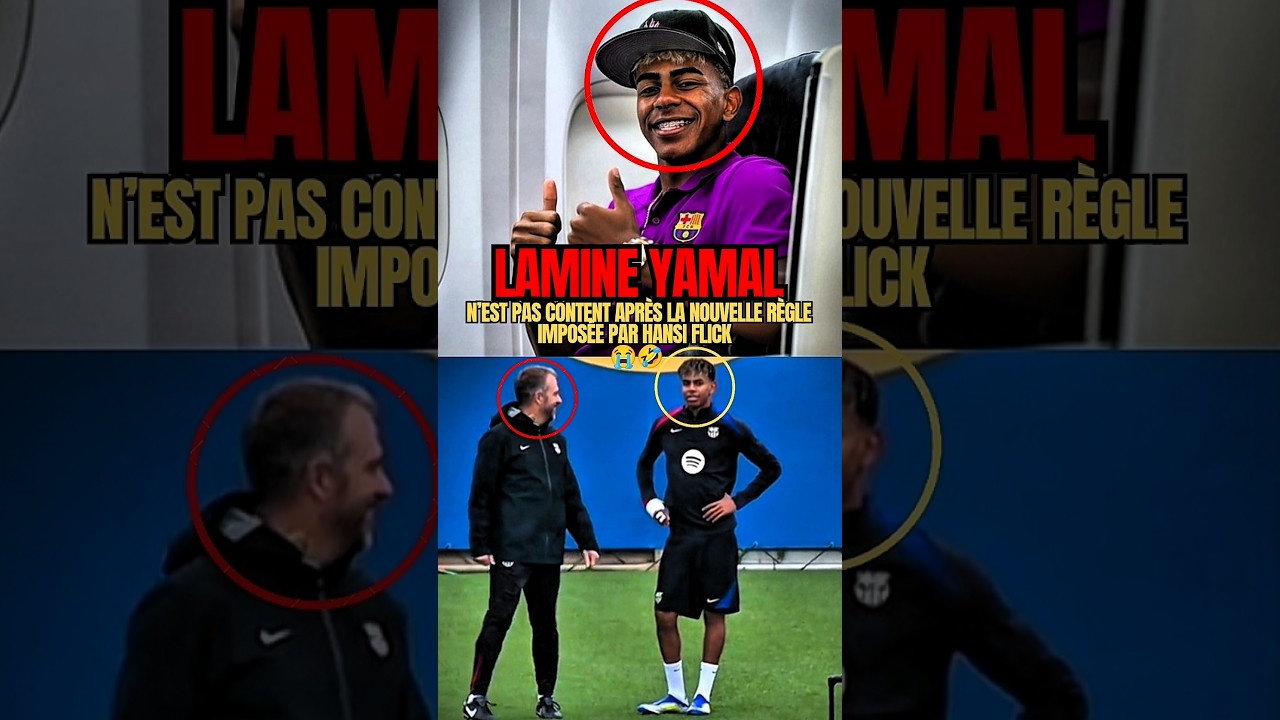 Yamal Frustrated by Flick's New Rule 😢