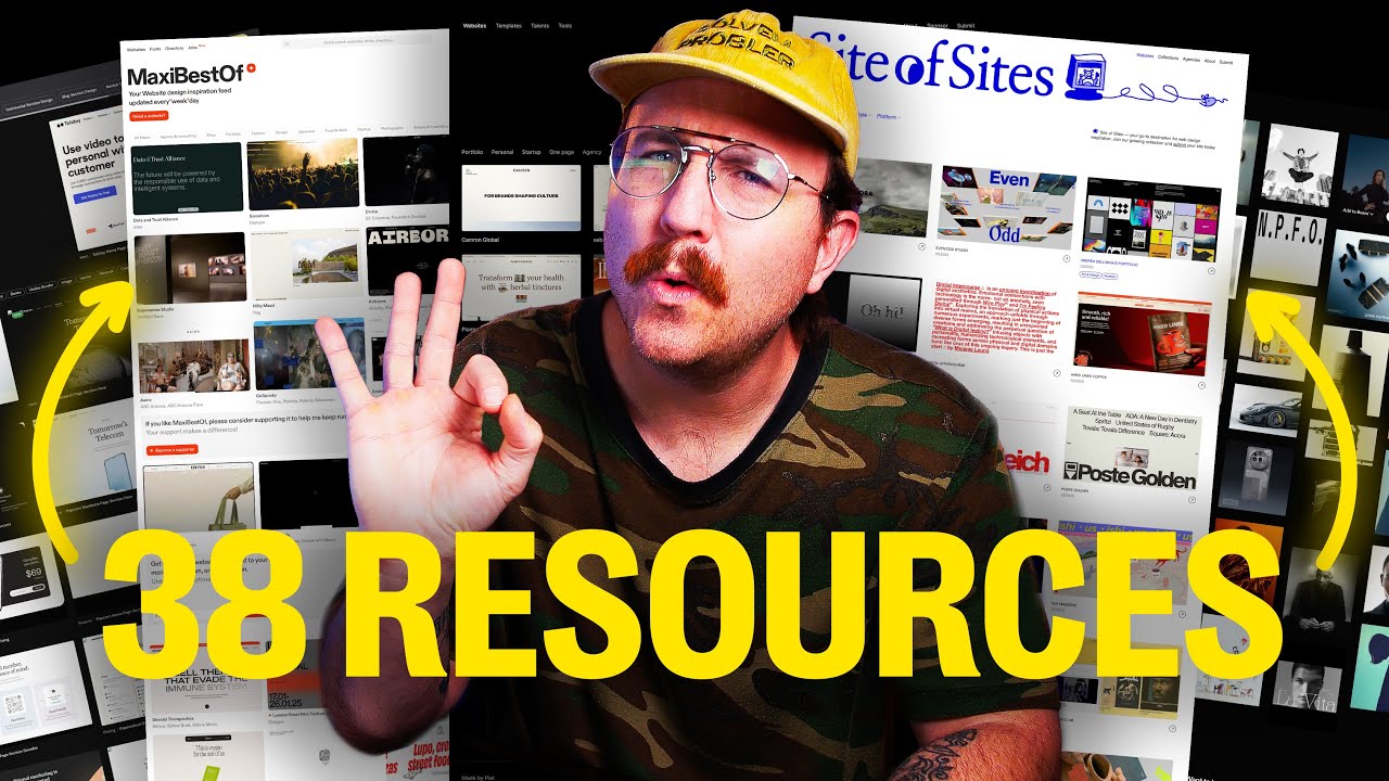 38 Top Web Design Inspiration Resources for 2025 ๐