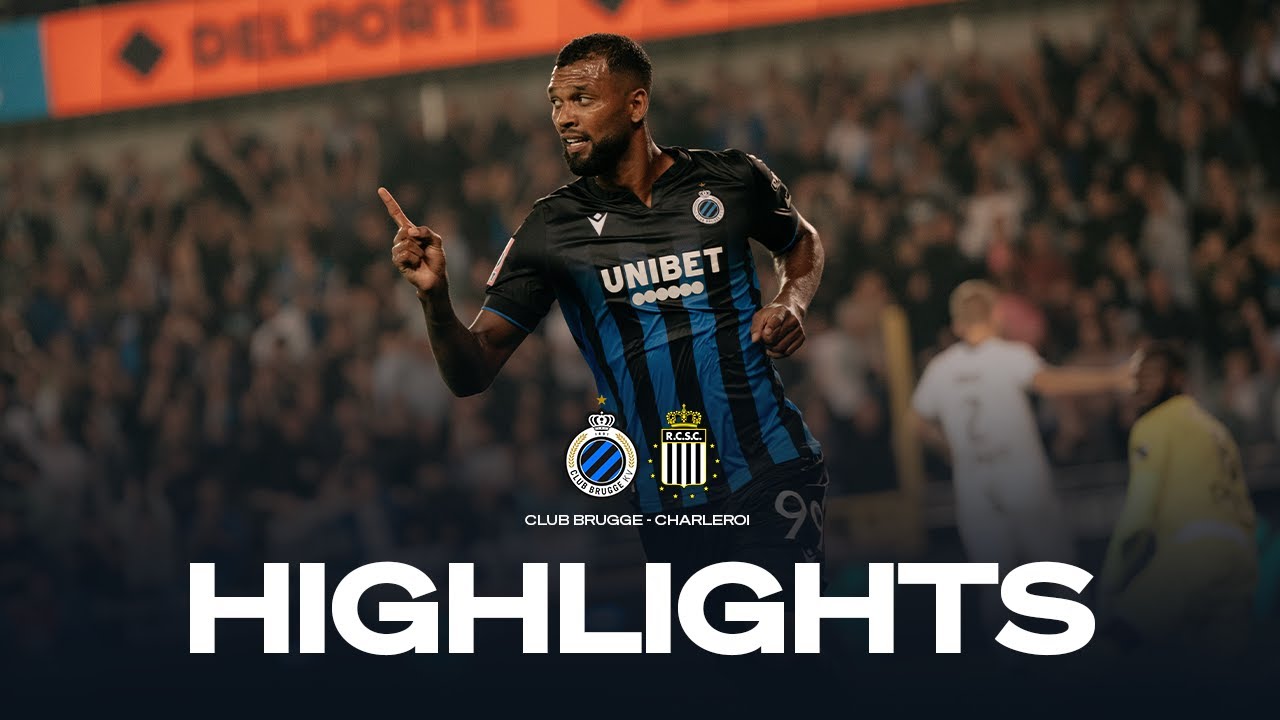 Club Brugge vs Charleroi Highlights 2023-2024 ⚽