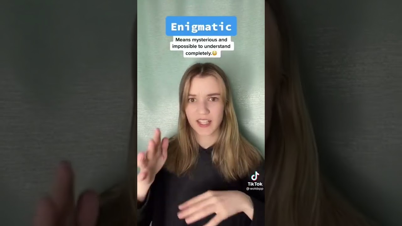Discover the Meaning of 'Enigmatic' 🔍 | Word of the Day