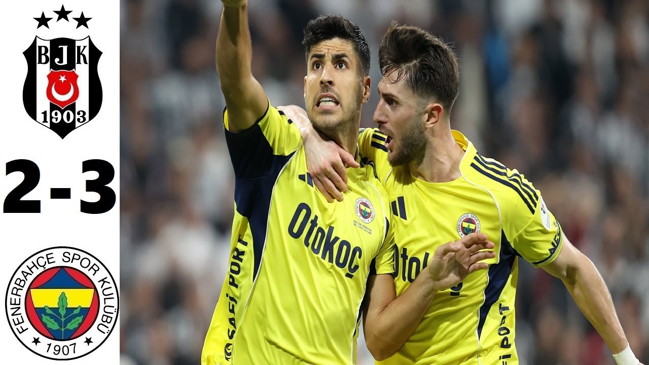 Beşiktaş 2-3 Fenerbahçe Derbi Özeti ve Golleri | Süper Lig 2025 🔥