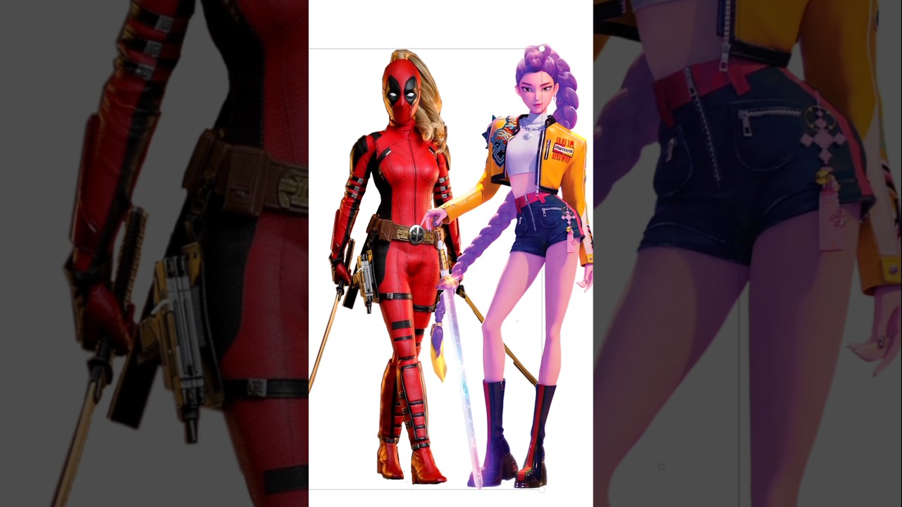 Rumi & Lady Deadpool Mashup 🎨