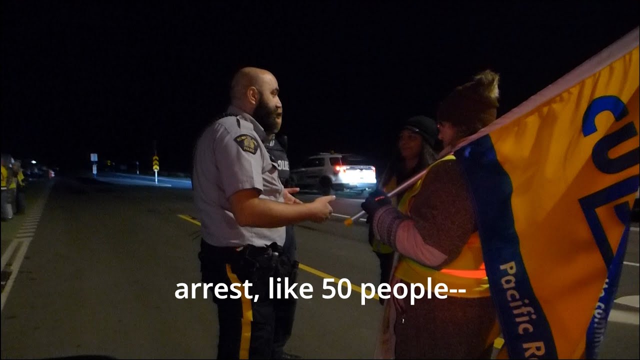 VANCOUVER: Communists Visit the CUPW Picket Line