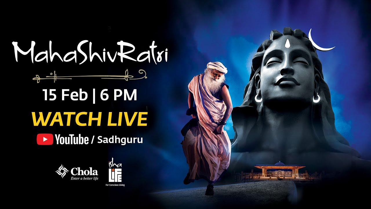 Celebrate Mahashivratri with Sadhguru | 6 PM IST, 15 Feb 2026