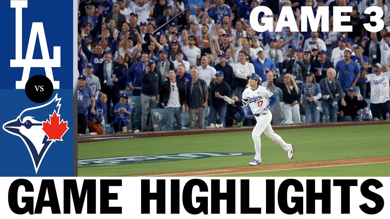 Blue Jays vs Dodgers Game 3 Highlights | 2025 World Series ๐บ