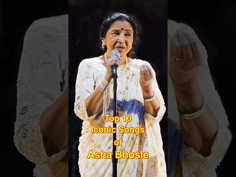 Top 10 Iconic Songs of Asha Bhosle | #top10 #ashabhosle #shorts