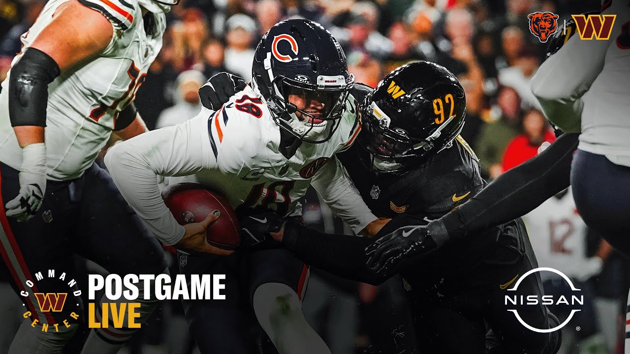 Thrilling Monday Night Football: Commanders Narrowly Lose to Bears 25-24 🏈