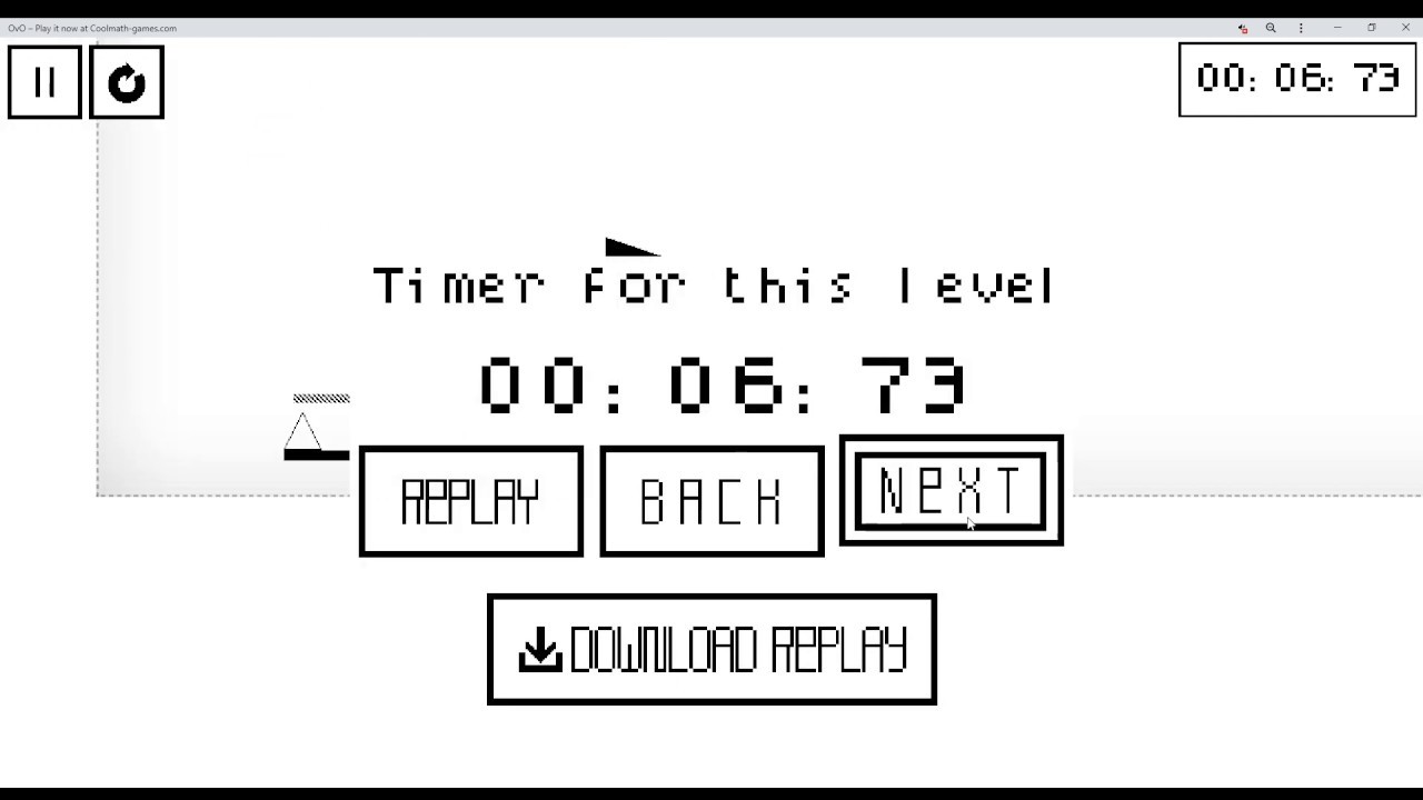 OvO Level 23 Glitchless Run in 6:73