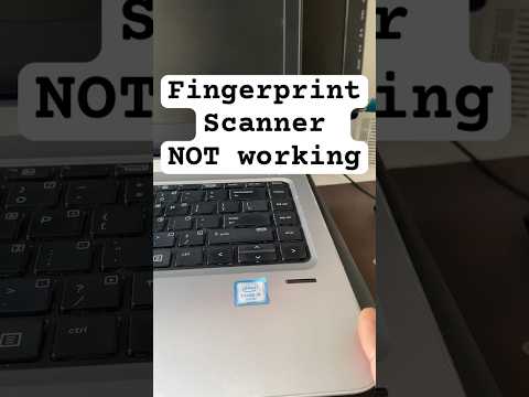 Laptop Fingerprint scanner Not Working #computer #laptoprepair