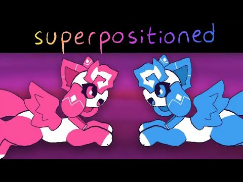 kittydog - superposition 🌌 [ animation mv + positive vent song ] 💗💜💙