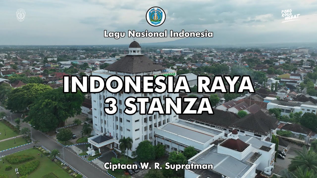 Panduan Menyanyikan Indonesia Raya 1 atau 3 Stanza 🇮🇩