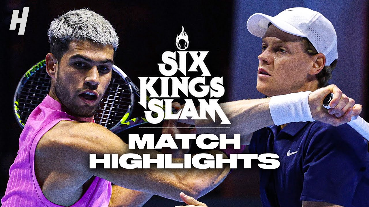 Epic Final Showdown: Alcaraz vs Sinner | 2025 Six Kings Slam Highlights on Netflix 🎾