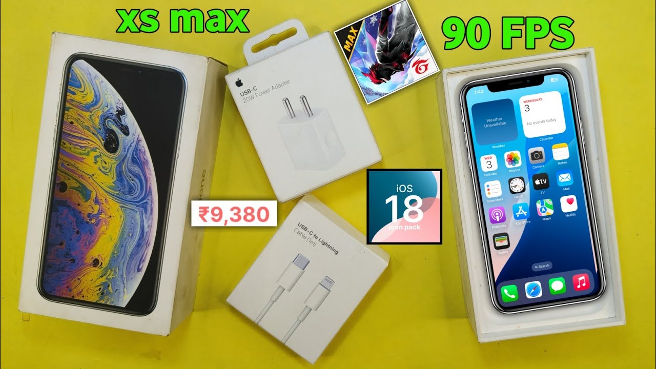 iPhone XS Max Unboxing & Gaming Test 2026 📱