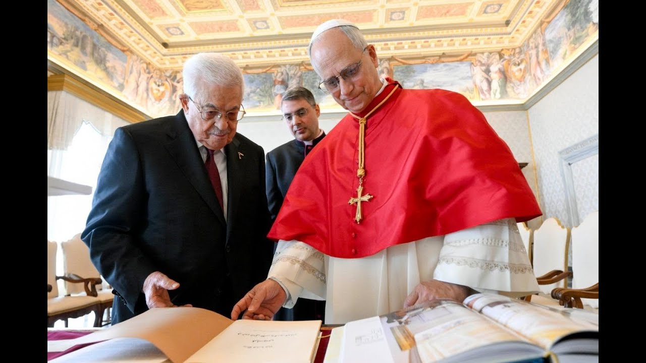 Papst Leo XIV. empfängt Palästinenserpräsident Abbas