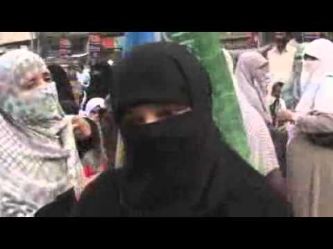 Pakistani women rally against French burka ban