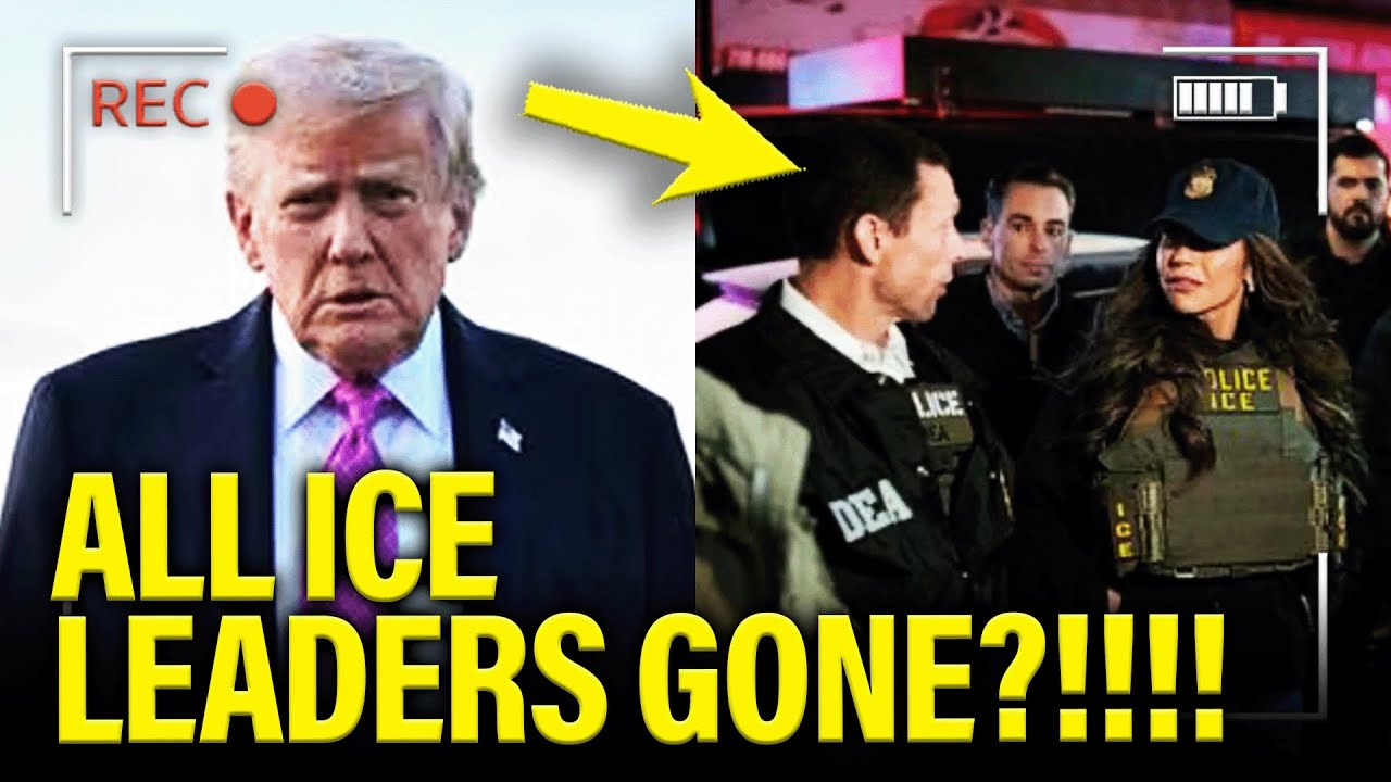 Trump Abruptly Fires All ICE Leaders Amid Growing Panic π¨