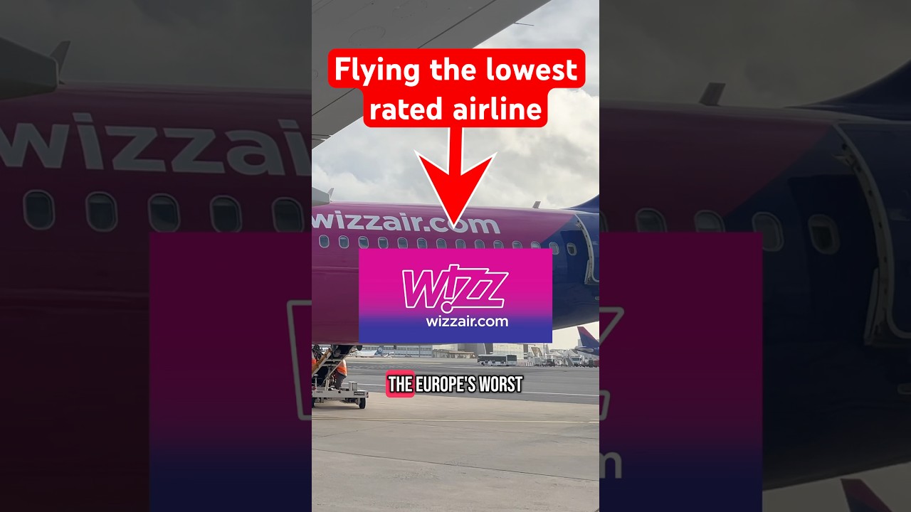 Is WizzAir Truly the Worst Airline in Europe? How Does It Compare to Ryanair ✈️