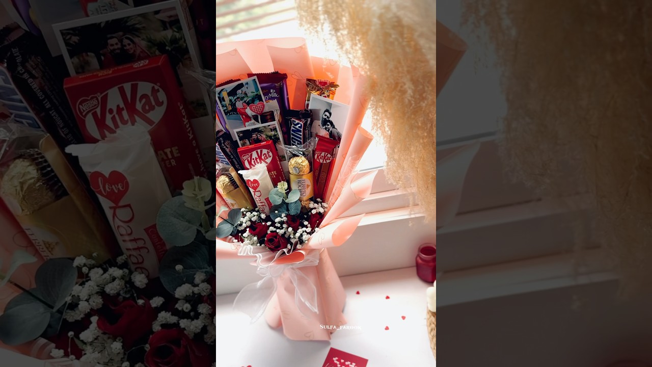 Beautiful Handmade Chocolate Bouquet 🍫