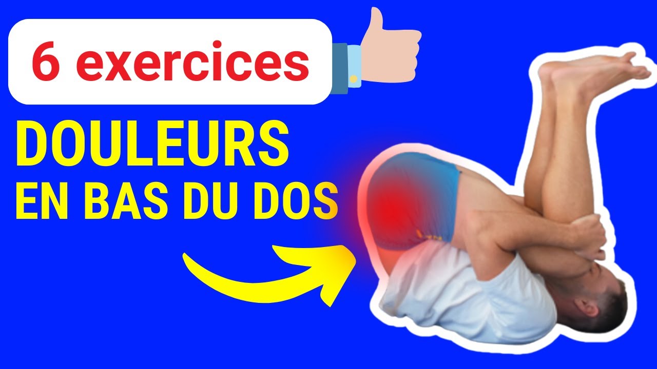 6 Exercices pour Soulager Rapidement le Mal de Dos 🧘‍♂️