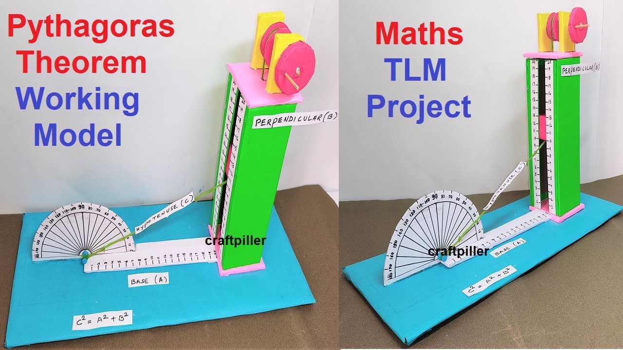 Create a Stunning 3D Pythagoras Theorem Model | DIY & TLM Inspiration 🏆
