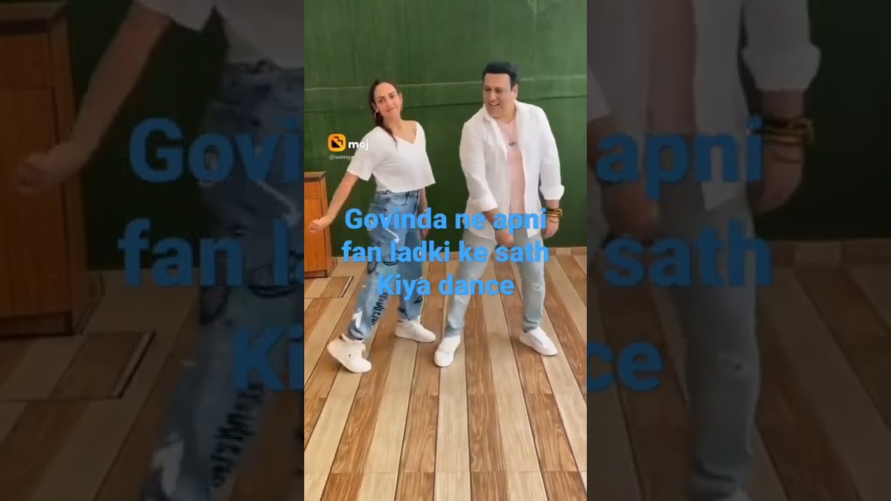 Govinda & Fan Girl's Viral Dance π | Must-Watch Short