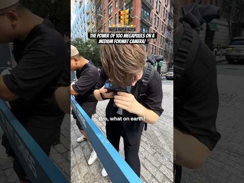 The power of 100 megapixels on the medium Format Hasselblad X2D #streetphotography