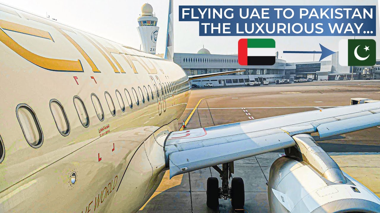Etihad Business Class A320: Abu Dhabi to Karachi ✈️