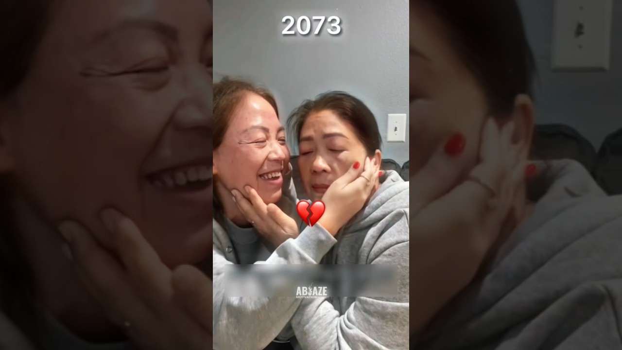 Mother Sees Her Reflection in Daughter's Face 🥺