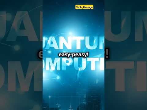 Quantum Computer : Control & management | quantum computing @Tech_Garrage