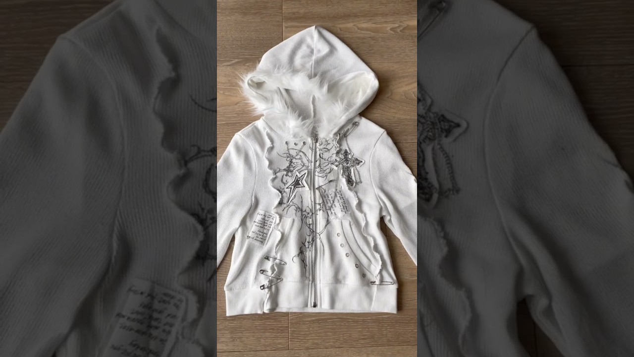 Thrift Flip: DIY Upcycled Jacket Style ♻️