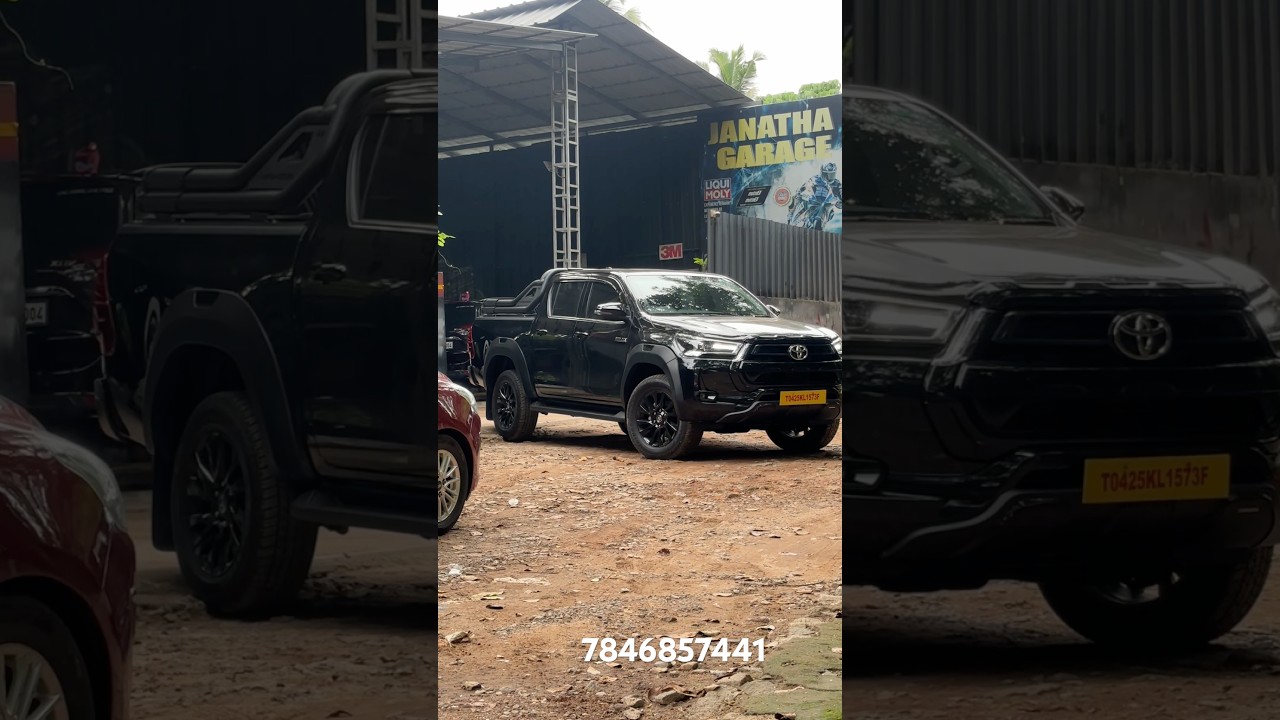 Toyota HILUX 2025 Black Edition & Modifications