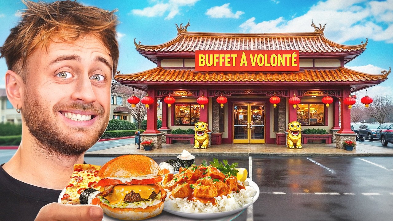 Je teste tous les plats à volonté d'un buffet 😱 | Incroyable dégustation !