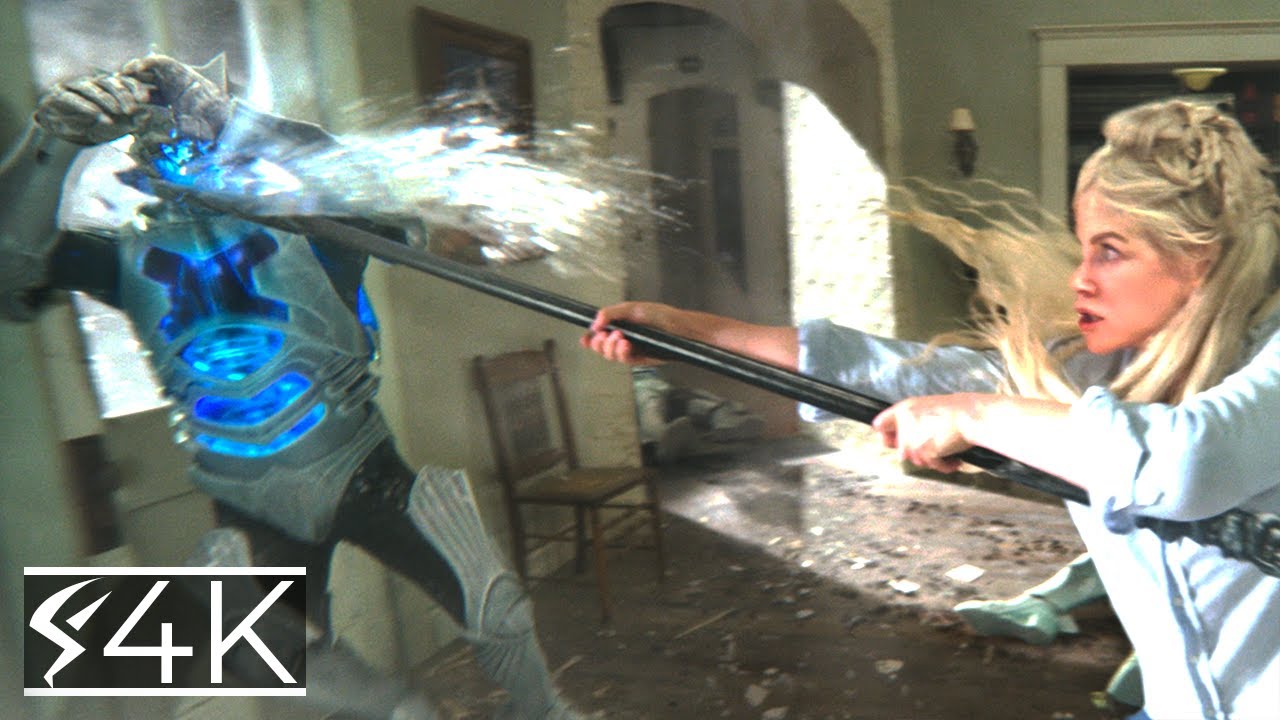 Queen Atlanna Battles Marines in 4K π§ββοΈ