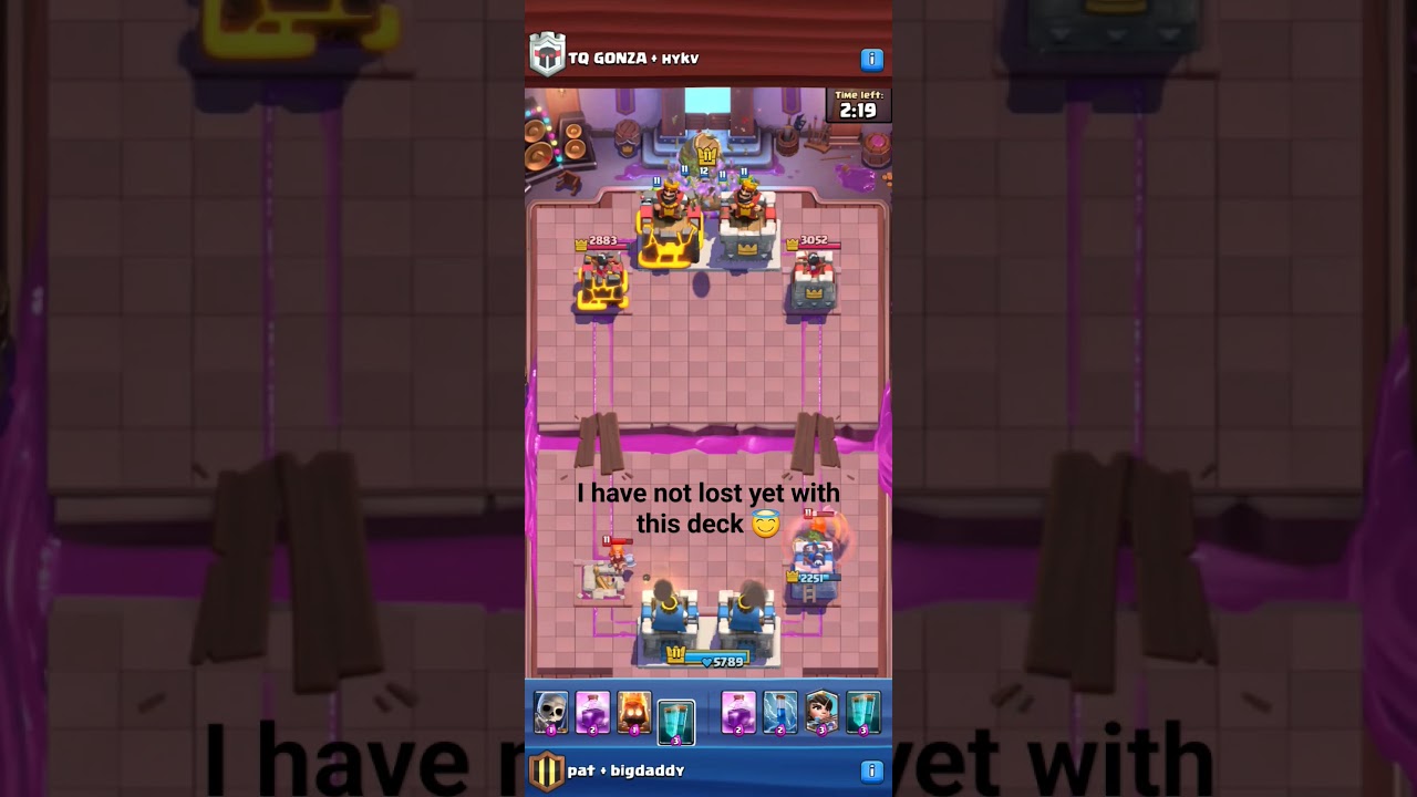 Guaranteed Win! Clash Royale 2v2 Troll Deck 🎮