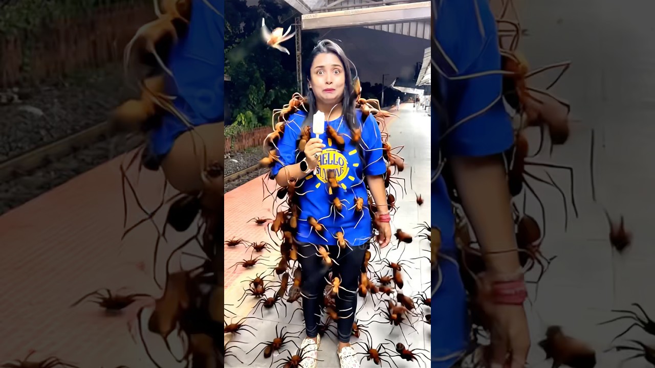 Bhutiya Spider Ice Cream🍦👹 #shorts #bhoot #bhoot_wala_cartoon