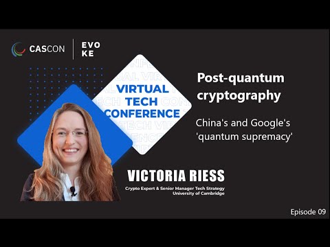 CGQS 09 - Post-quantum cryptography #quantumcomputing #cybersecurity #cryptocurrency #technology