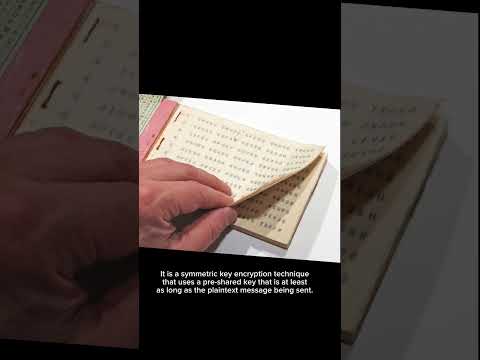 The One-Time Pad (OTP) was a device used during World War II. #history #war