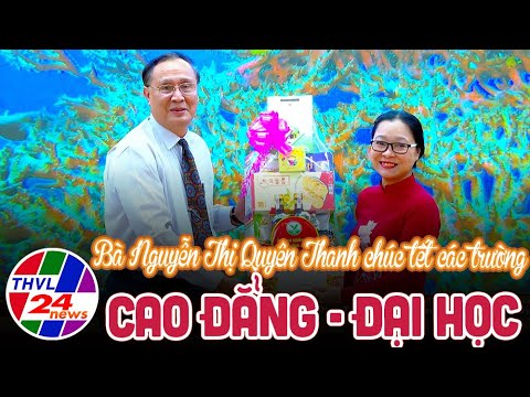 Phó Chủ tịch Vĩnh Long chúc Tết các trường đại học 🎉