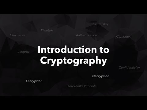 Cryptography: What is it and Why Does it Exist?