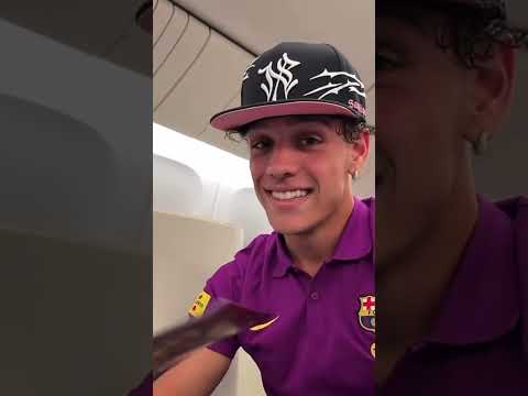 Lamine & Héctor Fort in Japan #lamineyamal #hectorfort #barcelona #japan #shortvideo #football